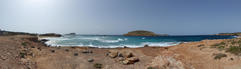 FZ028222-31 View over beach and islands from Cala Compte.jpg